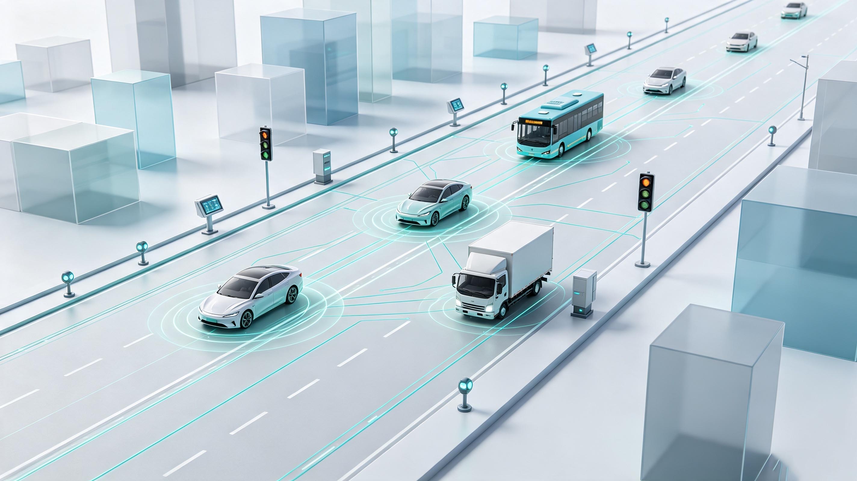 5G V2X RSU (Road-Side Unit) Application Scenario